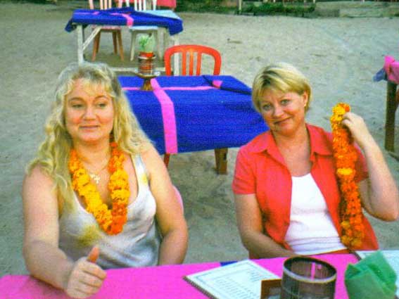 Jag och min syster Ann p Bali 2001